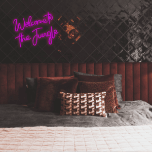 Neon welcome to the jungle