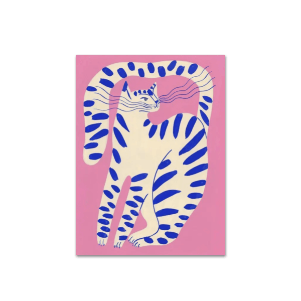 Poster Blue Cat