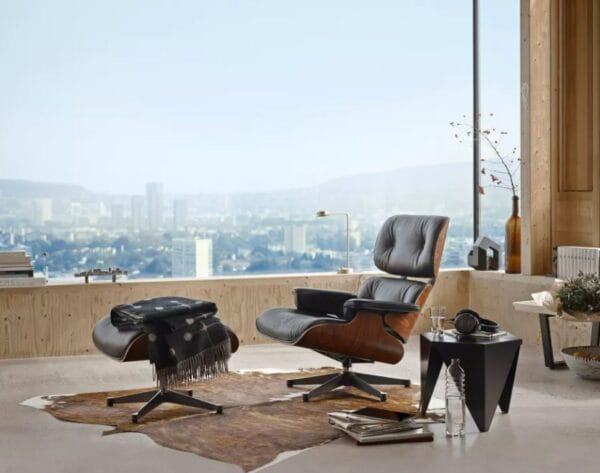 Vitra Eames Lounge chair met Ottoman fauteuil - Image 2