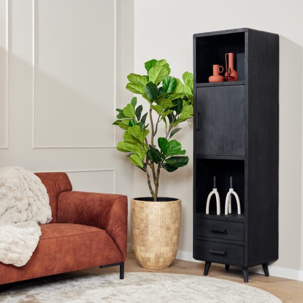 Boekenkast Omaha Black | 55 cm - Image 2