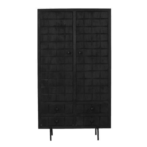 Kabinet Brandy Black | 2 deuren 4 lades - Image 4