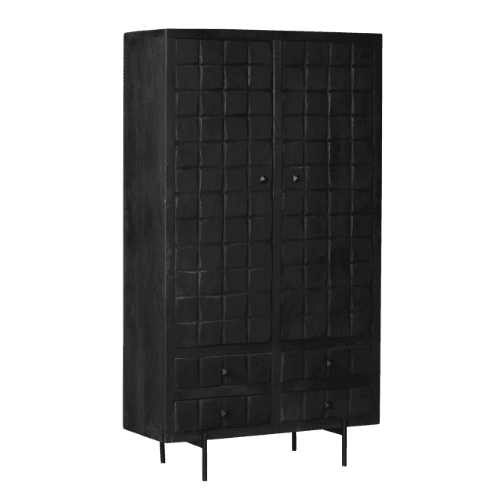 Kabinet Brandy Black | 2 deuren 4 lades - Image 5