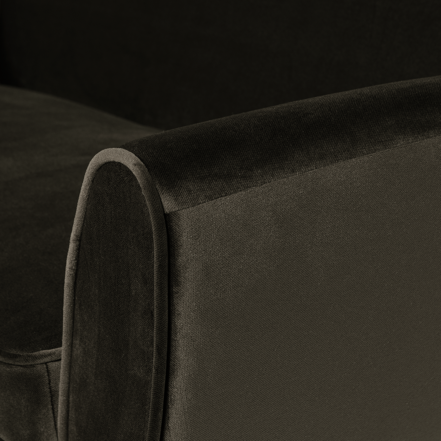 ROCCO SOFA 187 CM VELVET WARM GROEN - Image 4